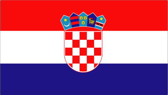 Flagge Kroatien